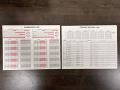 Avalon Hill – Submarine Board Game (1977) – COMPLETE! MOSTLY UNPUNCHED!