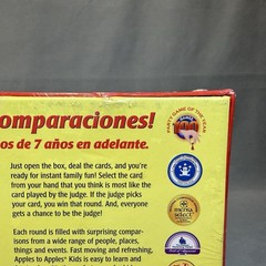 New Factory Sealed – Apple to Apples Niños 2007 Edición Español – Scarce Version