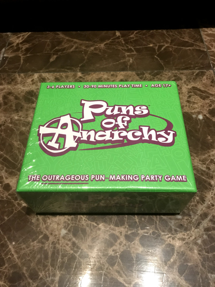 Puns Of Anarchy – The Outrageous Pun-Making Game – New & SEALED!