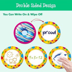 Interactive 52-Card Donut Matching Game for Ages 4-6, Perfect Group Activity