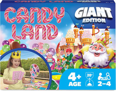 Spin Master Games, Candy Land Giant Edition, Preschool Game for Indoor & Outdoor
