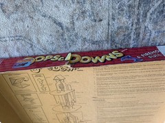 Oops & Downs Firehouse Full of Fun Board Game 1992 Mattel Missing 1 Piece (tube)