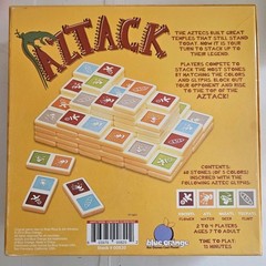 Aztack Tile Stacking Family Board Puzzle Game by Blue Orange – Open Box