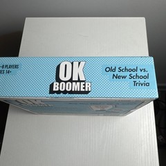 New/Sealed Pressman Toy OK Boomer: Old School Vs New School Trivia Game Goliath