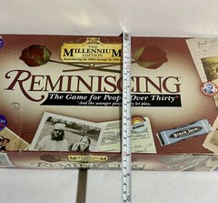 Reminiscing Trivia Board Game People Over 30 Master Edition Vintage 1998