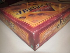 Scrabble Deluxe Collector’s Edition Rotating Turntable Crossword Game #4034