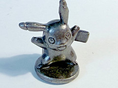 6 Pokémon Monopoly Johto Edition Pewter Metal Replacement Pieces Figures Tokens