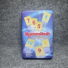 Pressman Rummikub The Original Rummy Tile Game in Travel Tin NEW SEALED