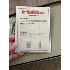 Trade Wind NFL Armchair Quarterback Unisex OS Gray Good Vintage 1986 TV Game