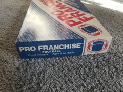 2001 PRO FRANCHISE FOOTBALL Board Game Family Vintage USA NFL Licensed Complete