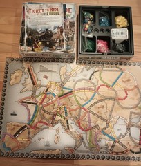 Days of Wonder Ticket to Ride Europe Board Game – DO7202 Complete Excellent