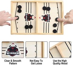 Paced Winner Board Games Fast Sling Puck Desktop Game Slingshot Games Toy f/Kids