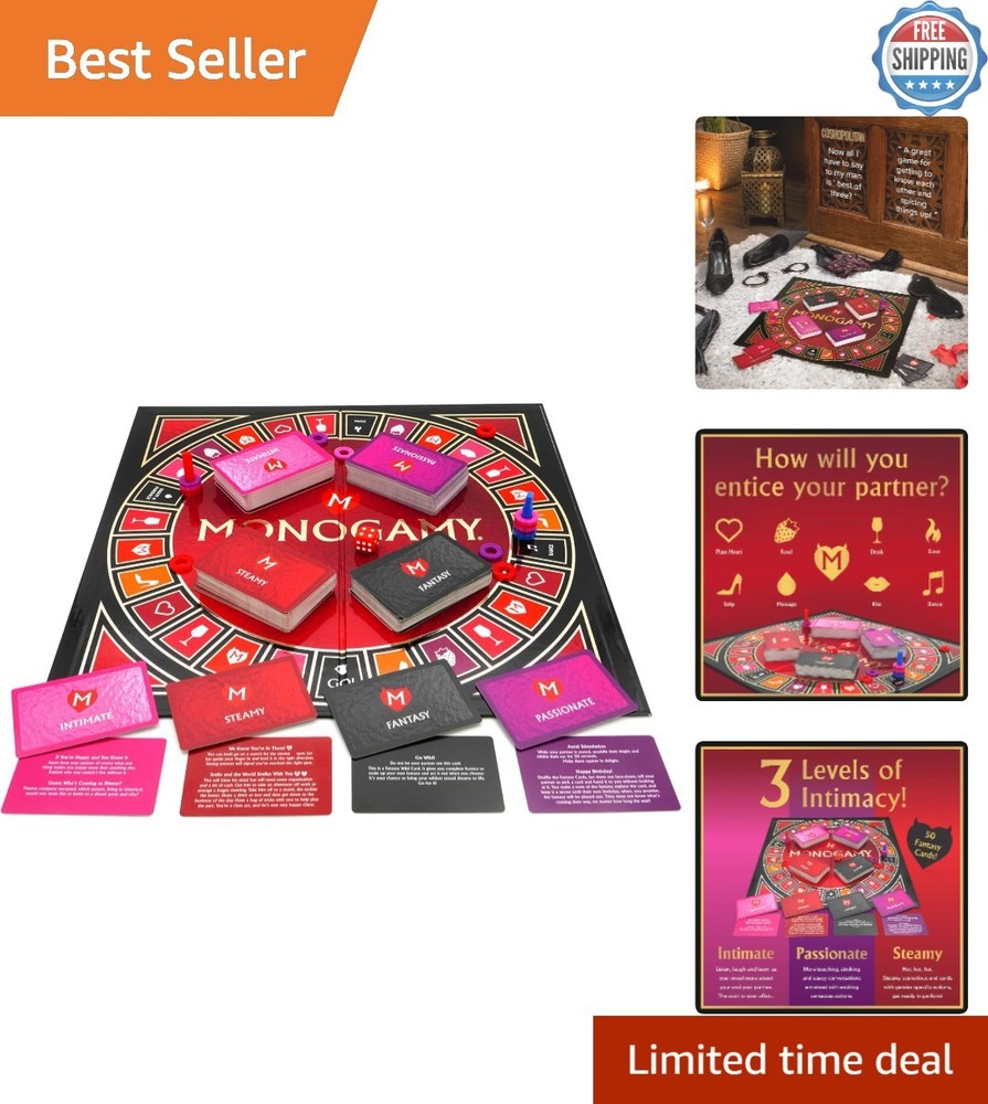 60-Minute Relationship Building Board Game – Ideal Christmas Gift for Couples