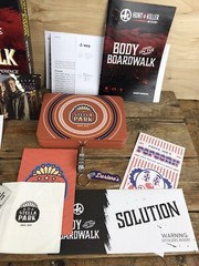 OPEN BOX Hunt a Killer Body on the Boardwalk Murder Mystery Game Complete