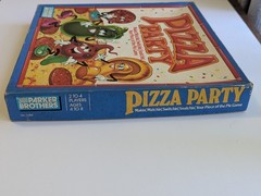 Pizza Party Board Game, Parker Brothers, Complete, 1987
