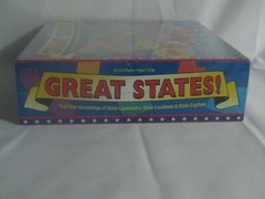 Great States Board Game Trivia Geography New in Sealed Box 2004