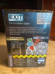 EXIT The Game Forbidden Castle Factory Sealed Kosmos Escape Room Game 2017