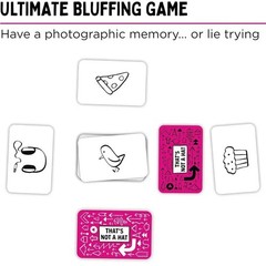 That’S Not a Hat – Fun Bluffing & Memory Party Game for All Ages Components