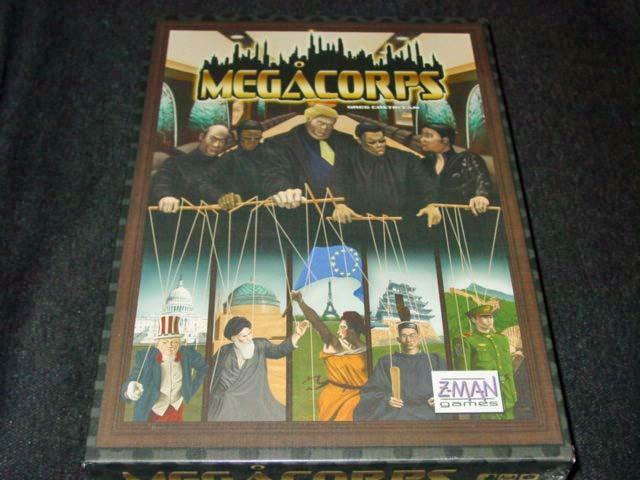 Z-Man Games : MEGACORPS – World Domination in a Box – Innovative (SEALED)