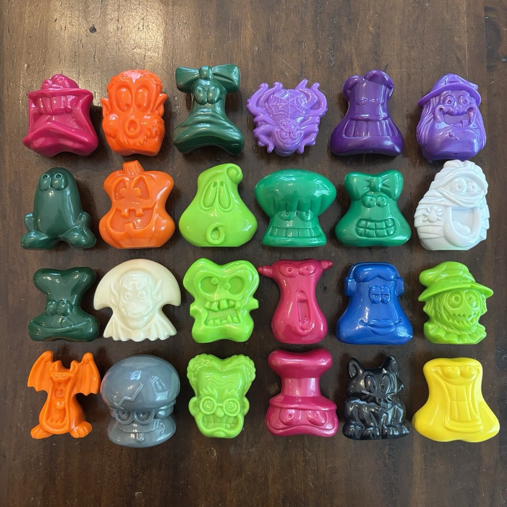 100% Complete Set of McDonalds Monster Gogos Crazy Bones McDonald’s