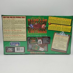 Vintage 1994 TDC Games Team NFL Fantasy Football Home Game Sealed NIP