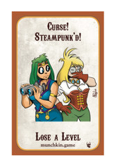 Munchkin Steampunk Promo Bookmarks Cards Set Tesla Cogs Out Seething Steampunk’d
