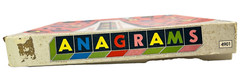 Milton Bradley Plastic Anagrams Game With Instructions – 95% Complete