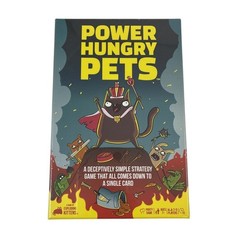 Kids Game Power Hungry Pets Game-Try To Outsmart Each Other 2-6 Players Ages 7+
