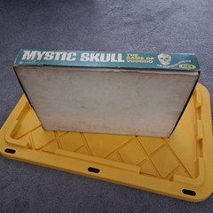 Vintage 1960s MYSTIC SKULL The Game of Voodoo IDEAL Board Game 1964 READ