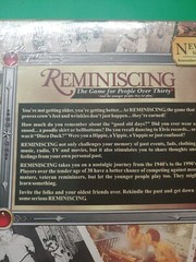 REMINISCING Board Game! Remembering the 1940’s through 1990’s New Sealed