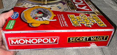 MONOPOLY Secret Vault Board Game for Kids Ages 8 and Up Family 100% Complete Fun
