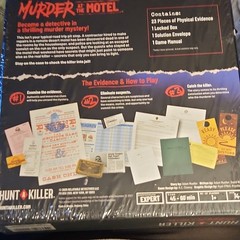 Hunt A Killer Murder at the Motel Detective Game, Realistic Evidence & Clues 14+