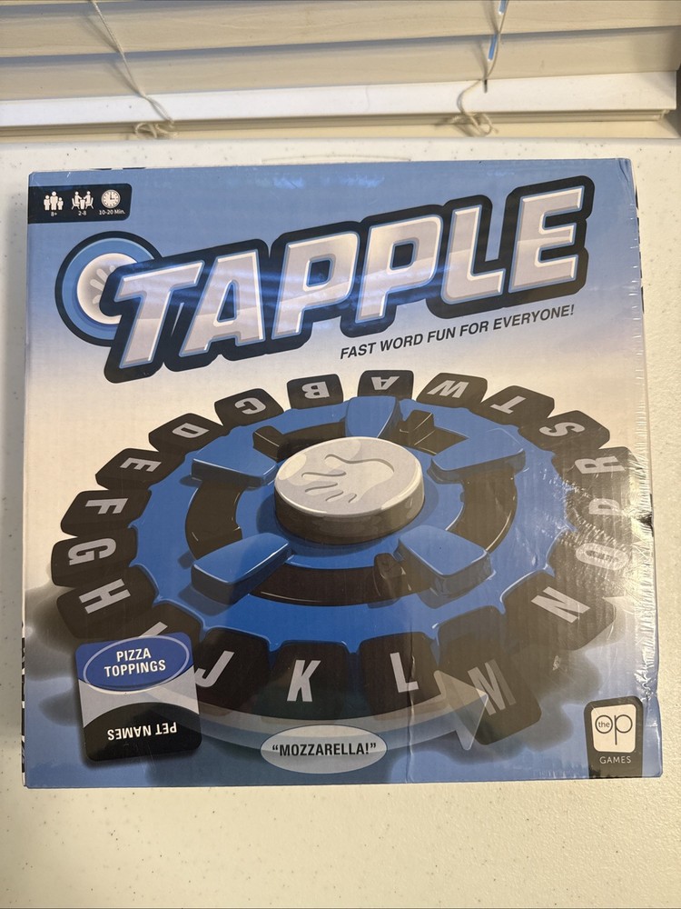 TAPPLE Fast-Paced Word Game | Family Party Game | Ages 8+ | Complete | New
