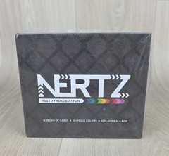 Nertz Card Game Box Set 12 Decks 12 Colors 12 Players Fast Paced Sealed
