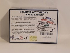 Conspiracy Theory by Neddy 2020 Trivia Game Travel Edition BRAND NEW SEALED