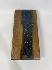 Luxury Wooden Backgammon with Epoxy Resin
