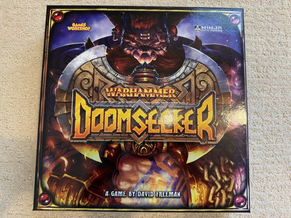 NEW Warhammer Doomseeker Board Game (Games Workshop, Ninja Division 2018)