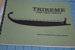 Trireme Decalset 1973 2nd Ed Greek Naval Warfare War Game Not Complete GUC
