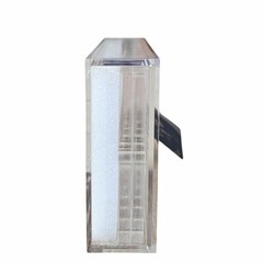 Clear Acrylic Dominoes Game Set in Case 4×7 by Sagebrook Home NEW