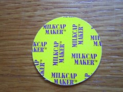 Vintage POG Alfred E. Newman Milkcap Maker SINGLE Cardboard Collectible FreeShip