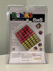 Rubik’s Cube – 5 x 5 Professor Cube Hasbro Puzzle Mind Game New!