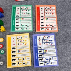 HELVETIQ The Swiss Game 2009 Board Game English Bruno Cathala Sealed Cards Read