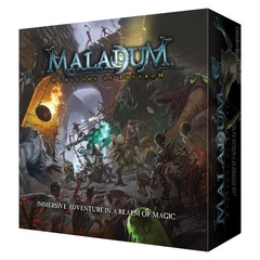 Board Game Dungeons of Enveron Starter Set Fantasy Crawler Maladum Immersive