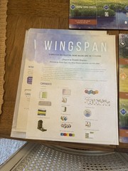 Wingspan Board Game – 100% Complete – 2019 Stonemaier Games