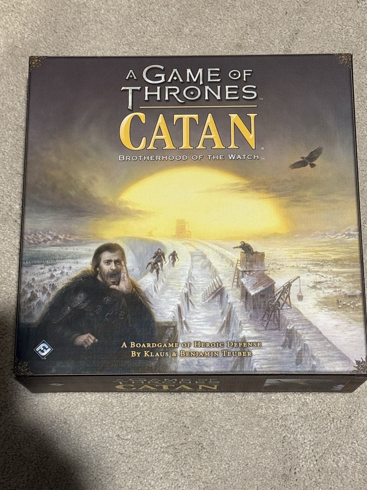Catan: Game Of Thrones Brotherhood of the Watch Board Game – 100% Complete