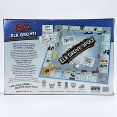 Go ELK GROVE OPOLY Monopoly Board Game Made By Late For The Sky California Sac