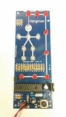 LED Hangman Word-Game Kit. Pre Assembled