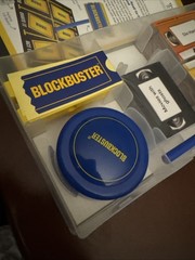 Blockbuster Party Game Movie Trivia Board Game Night VHS Case New open box