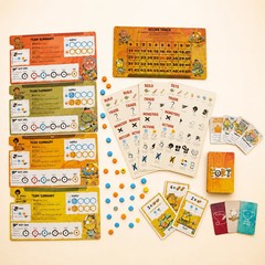 FORT Deckbuilding Card Board Game Leder Games Complete 2020 1st Edition EUC