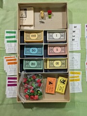 Vintage No. 9 White Box Edition Monopoly